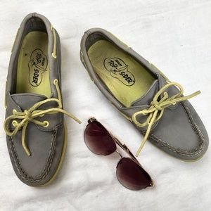 Sperry's Top-sider Gray and green Women's Boat sho